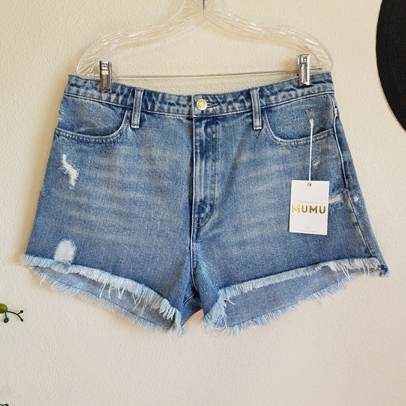 Show Me Your Mumu Arizona High Waisted Shorts